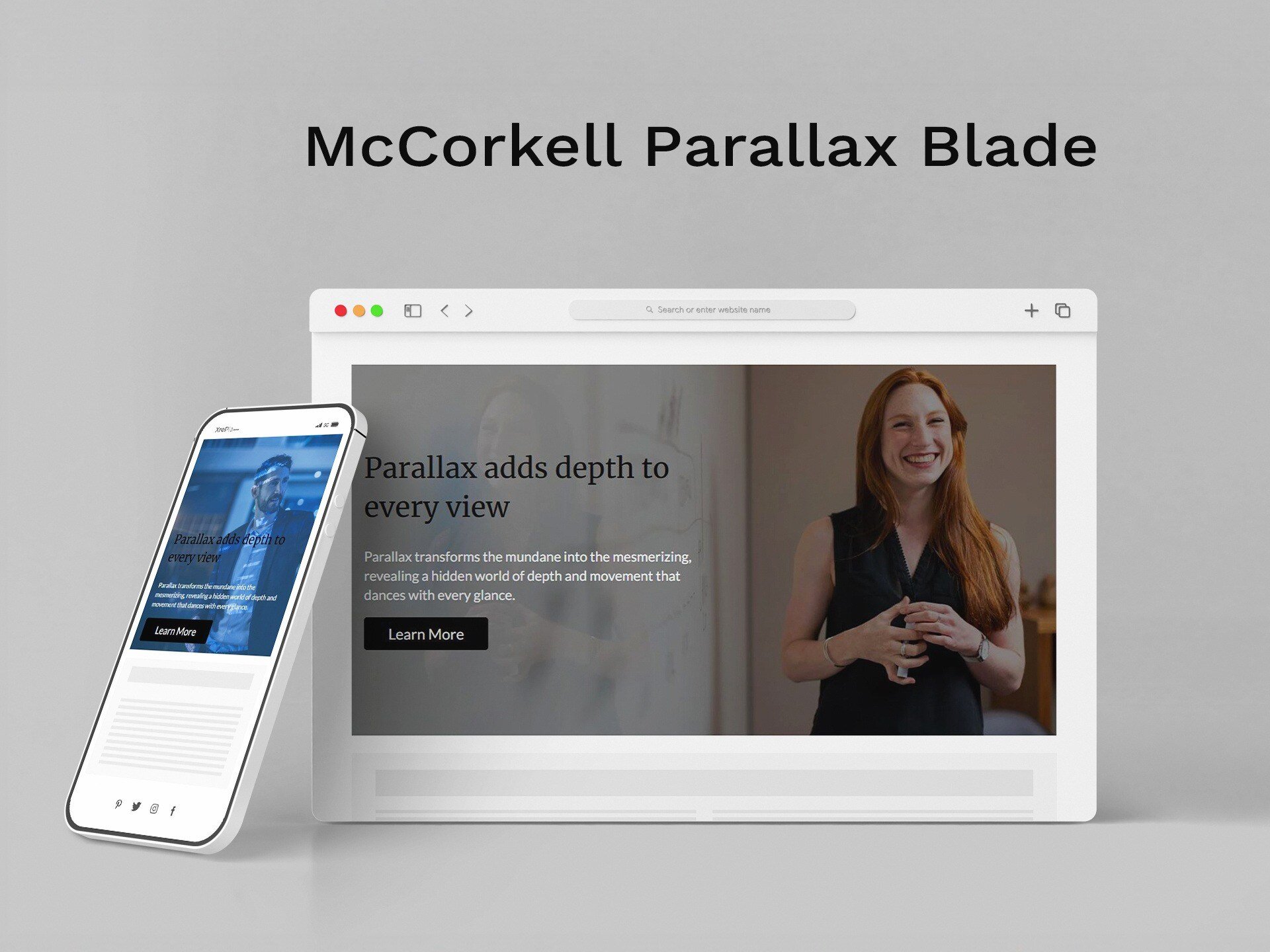 A Simple Module for adding blades with parallax image backgrounds.